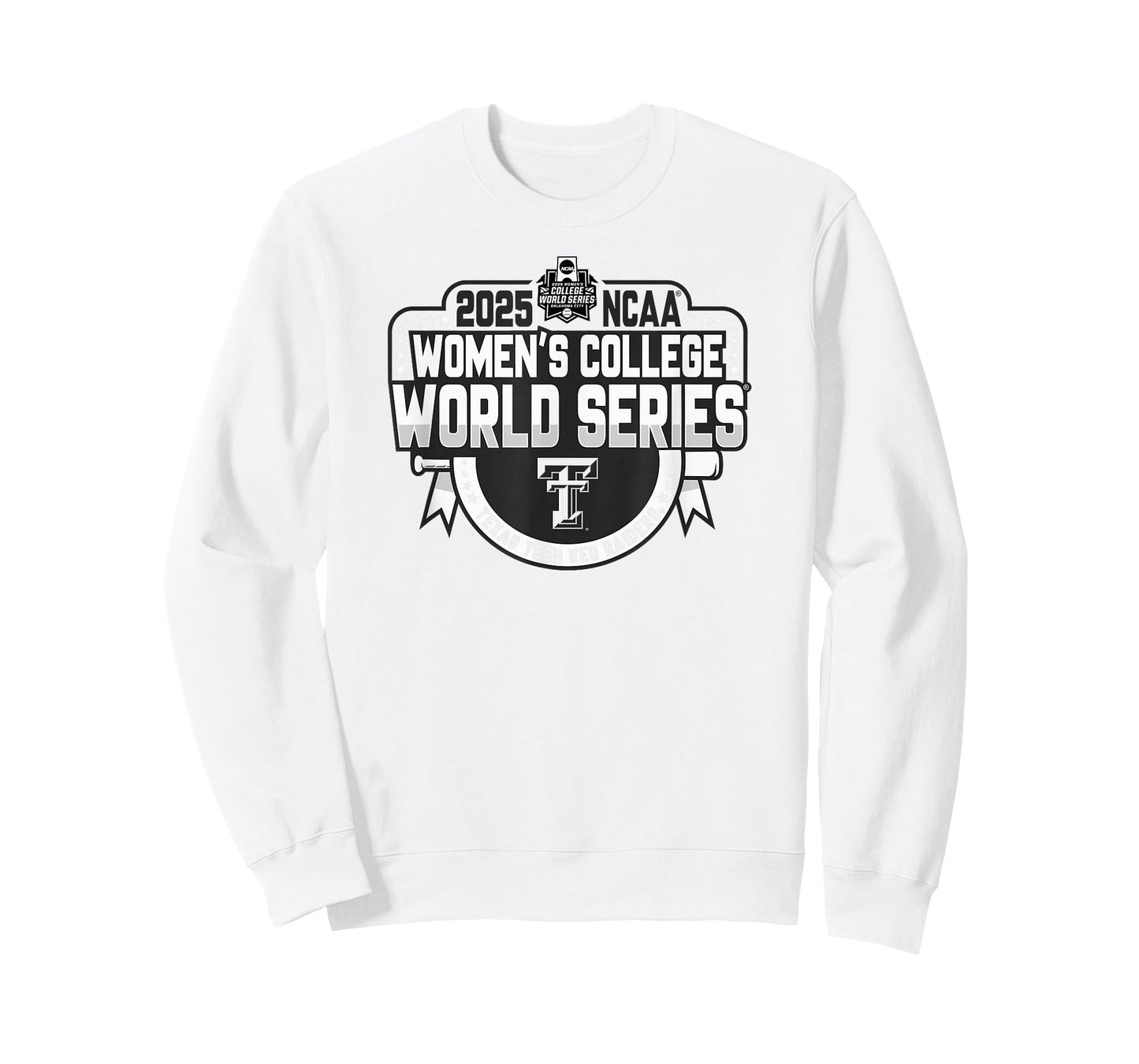 Texas Tech Red Raiders WCWS 2025 Softball Icon Red T-Shirt