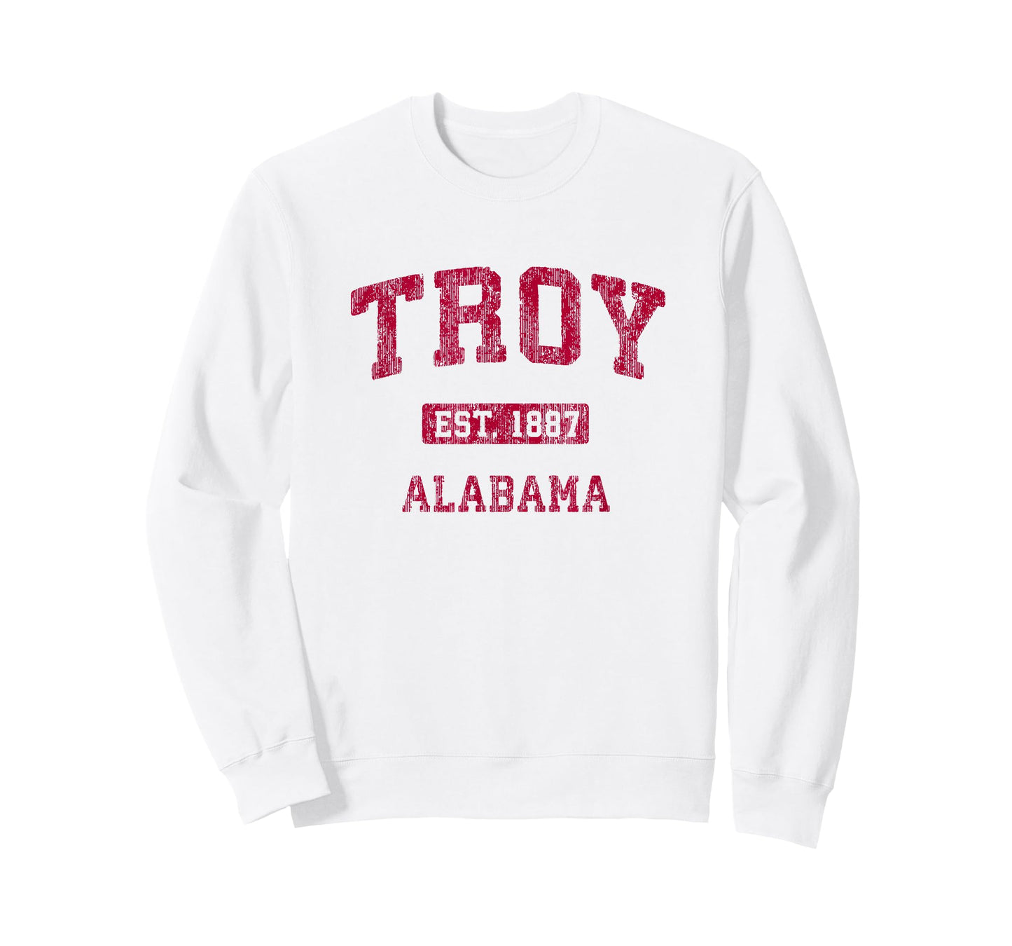Troy Alabama AL Vintage Athletic Sports Design T-Shirt