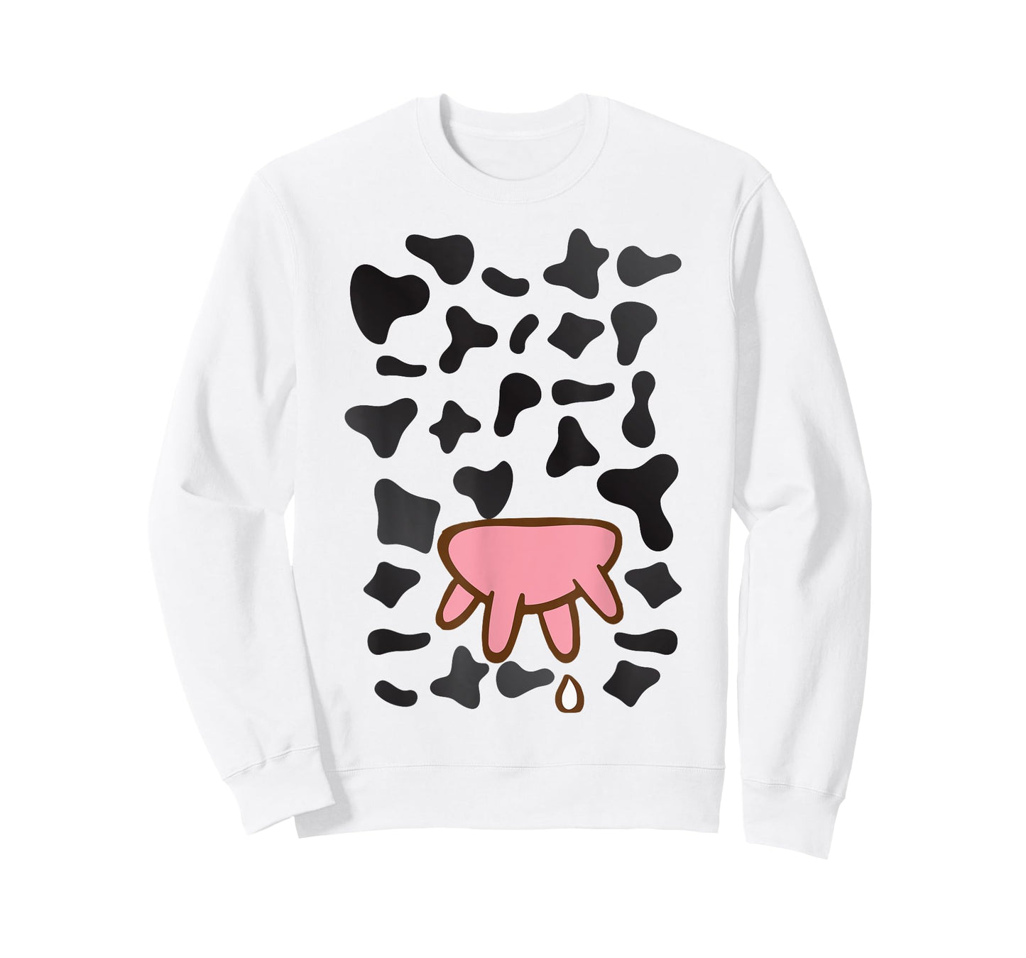 Funny Cow Utters Costume Animal Halloween Farming T-Shirt