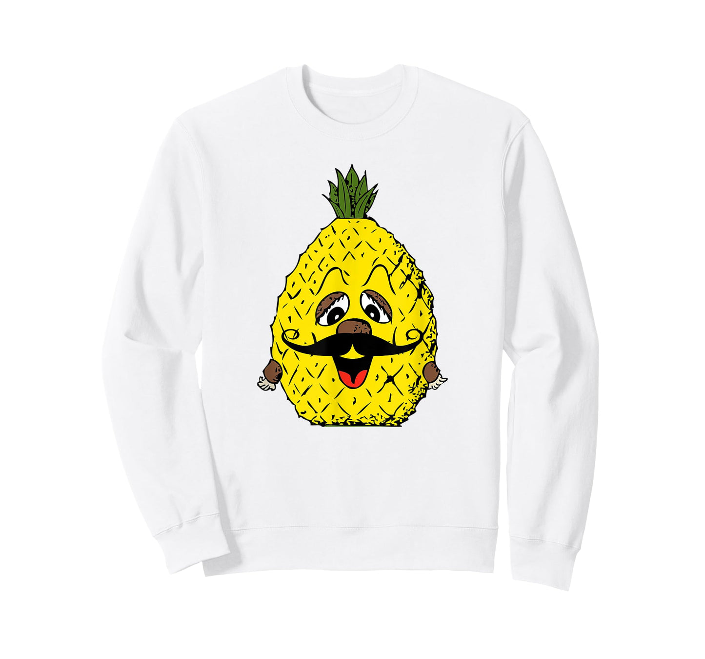 Vintage Hawaiian Pineapple Mustache T-Shirt T-Shirt