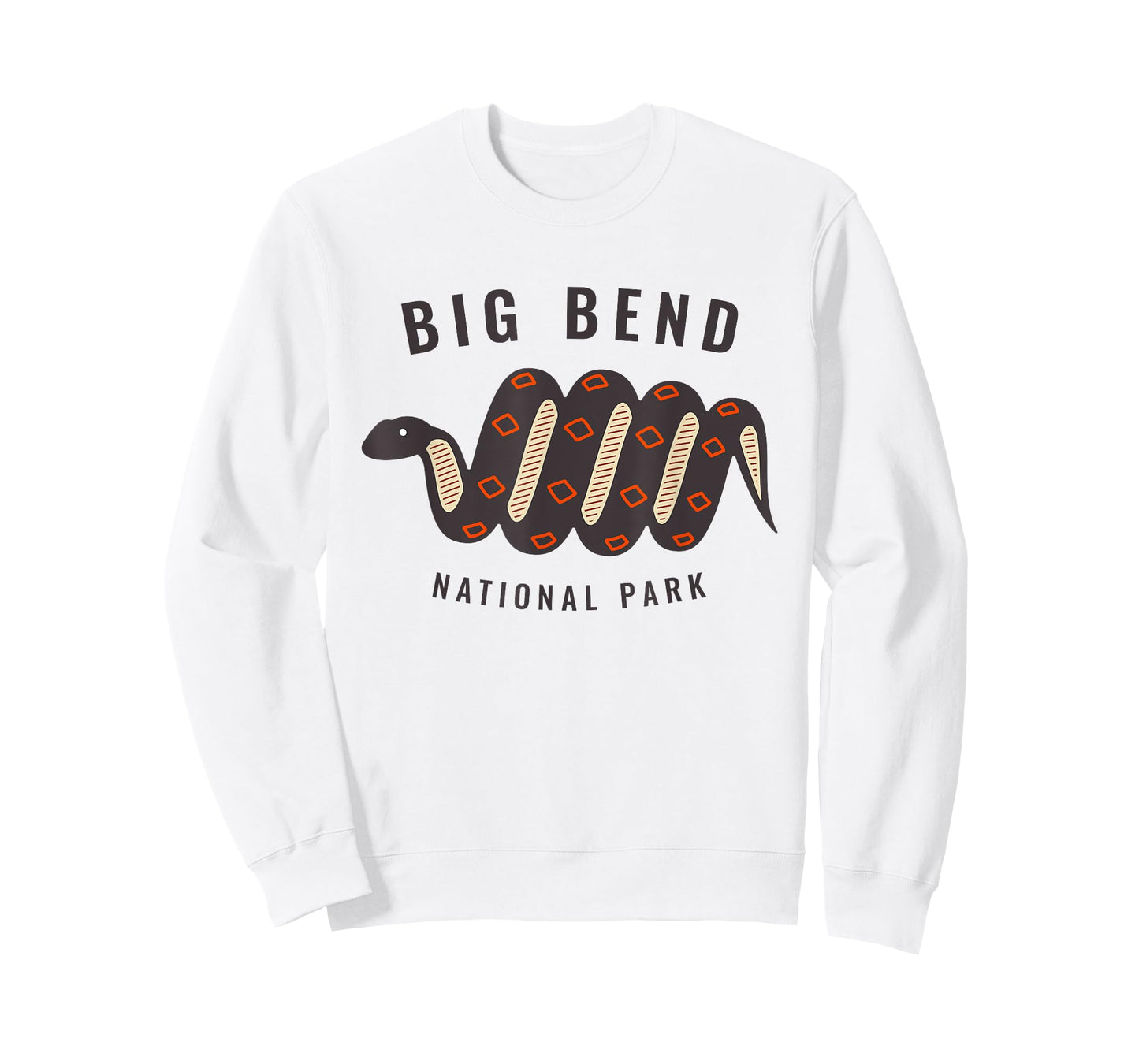 Big Bend National Park Texas Souvenir Rattlesnake Retro T-Shirt