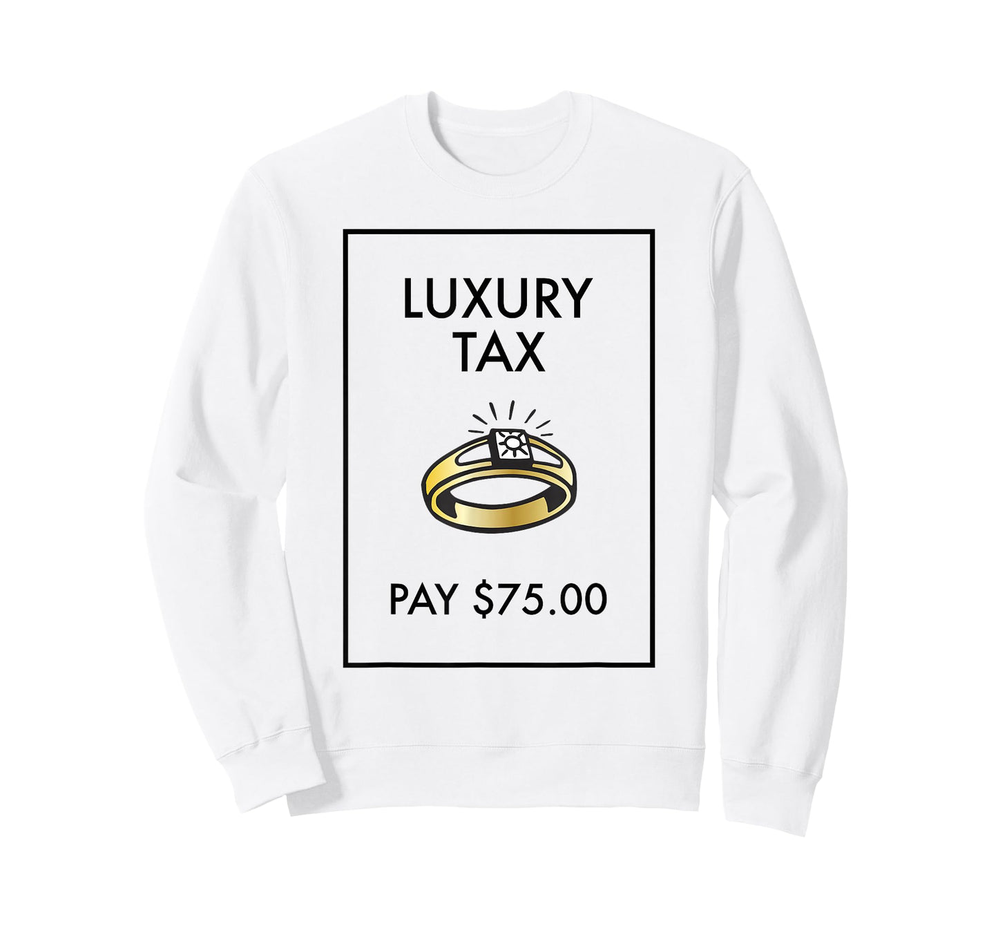 Monopoly Board Game Luxury Tax Pay $75 Classic T-Shirt