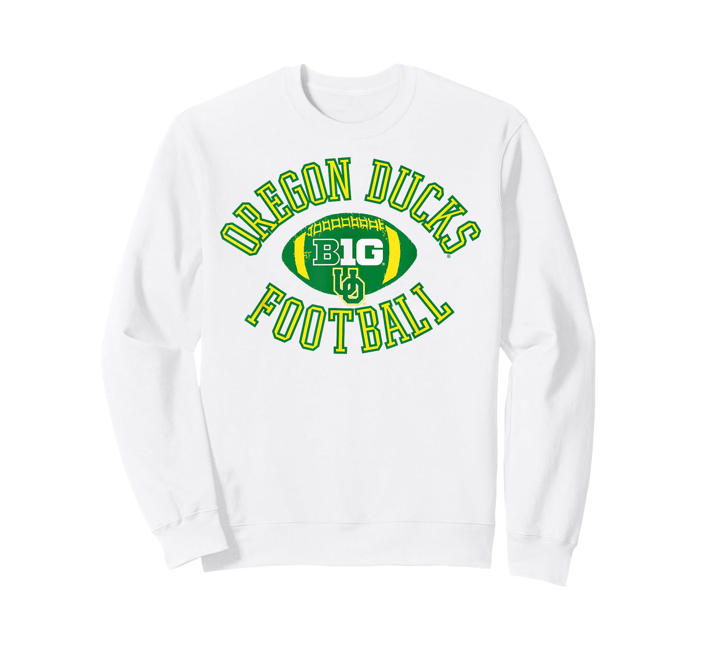 Oregon Ducks Big 10 Football Huddle Logo Officially Licensed T-Shirt
