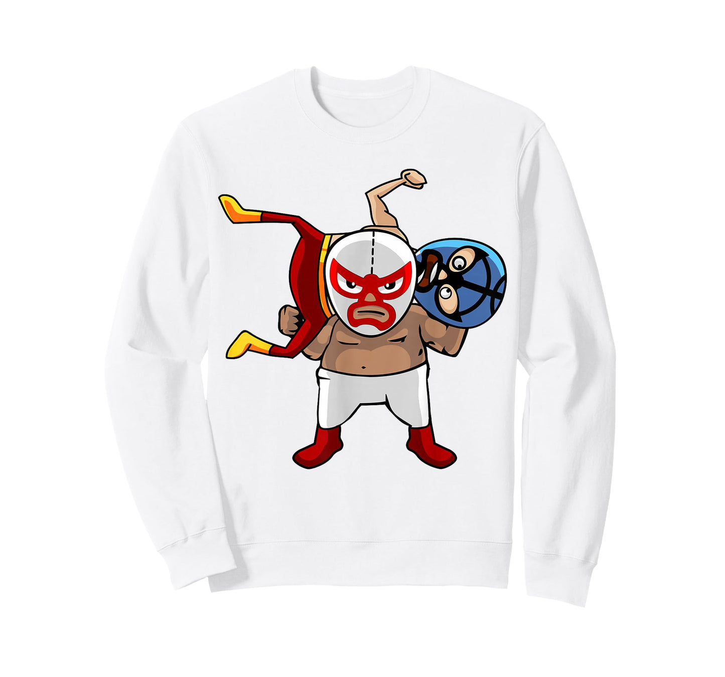 Cool Mexican Wrestling Lucha Libre Mask - Retro Legend T-Shirt