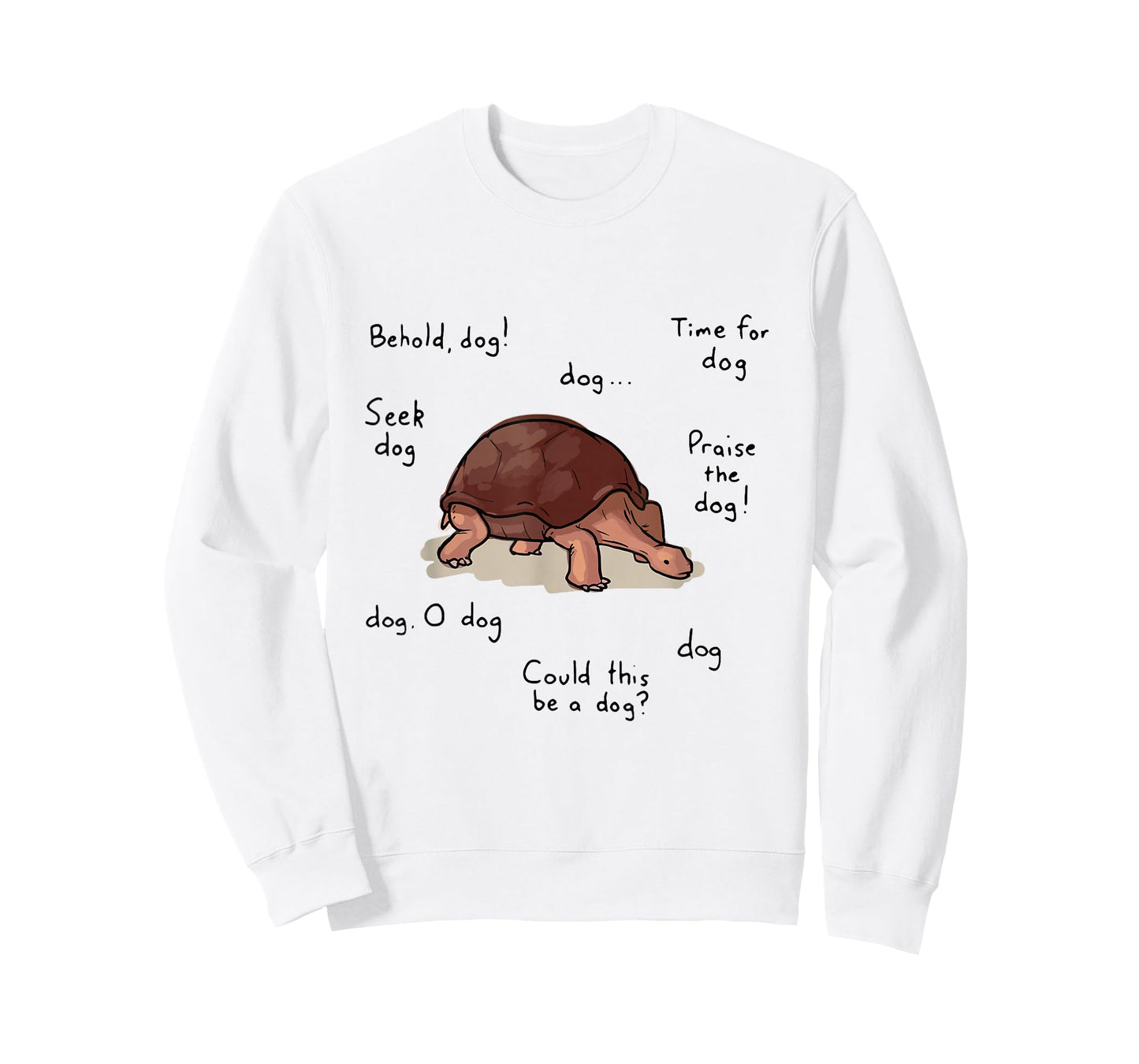 Behold Dog Turttle Art T-Shirt