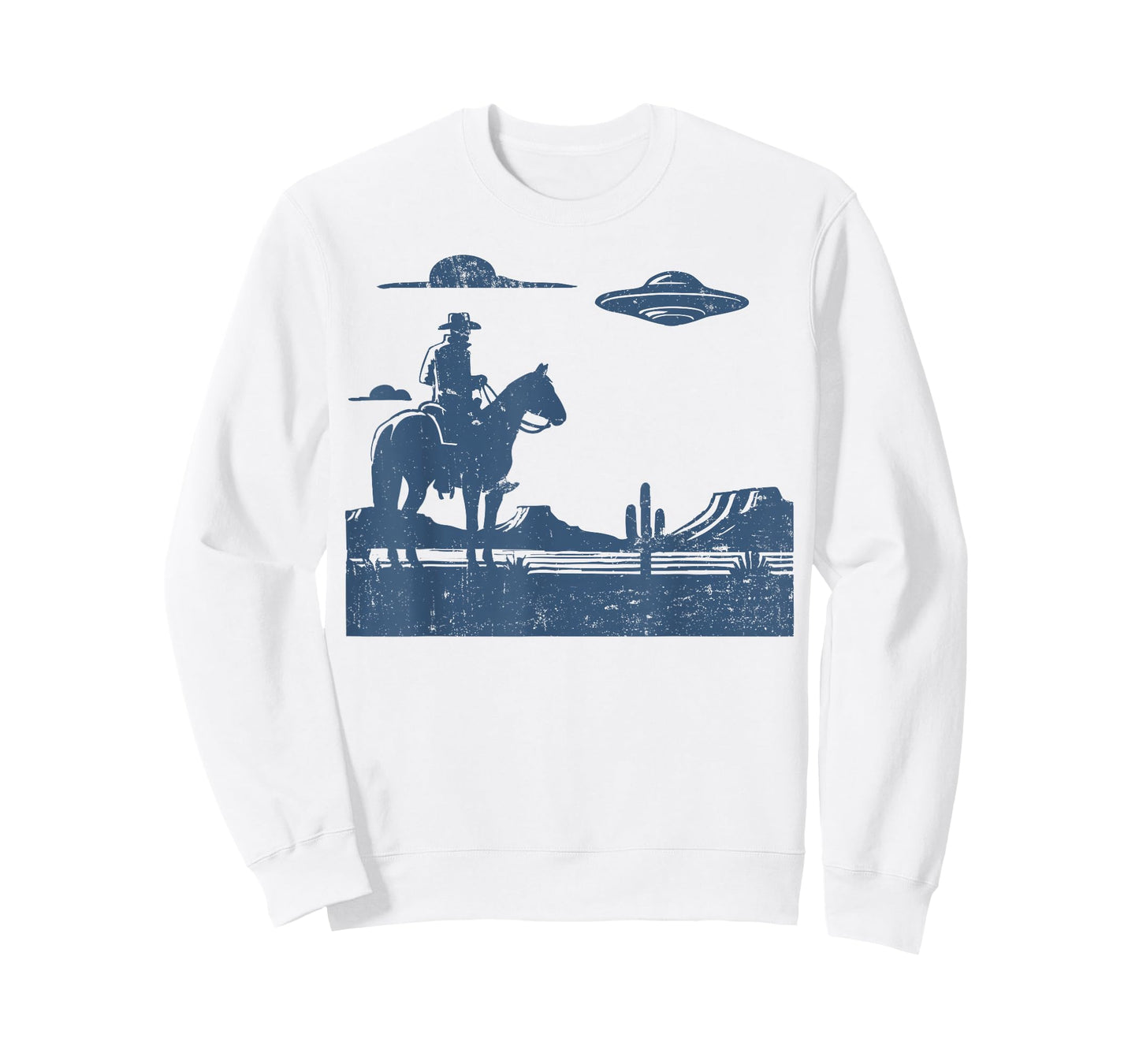Western Cowboy UFO vintage T-Shirt