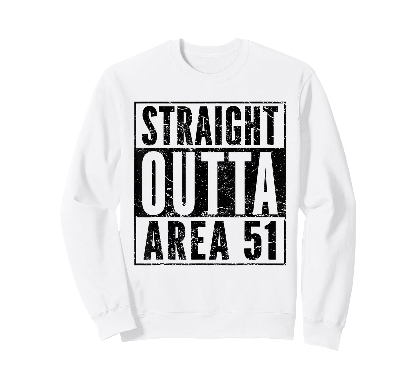 Funny UFO Alien Hunter Straight Outta Area 51 T-Shirt