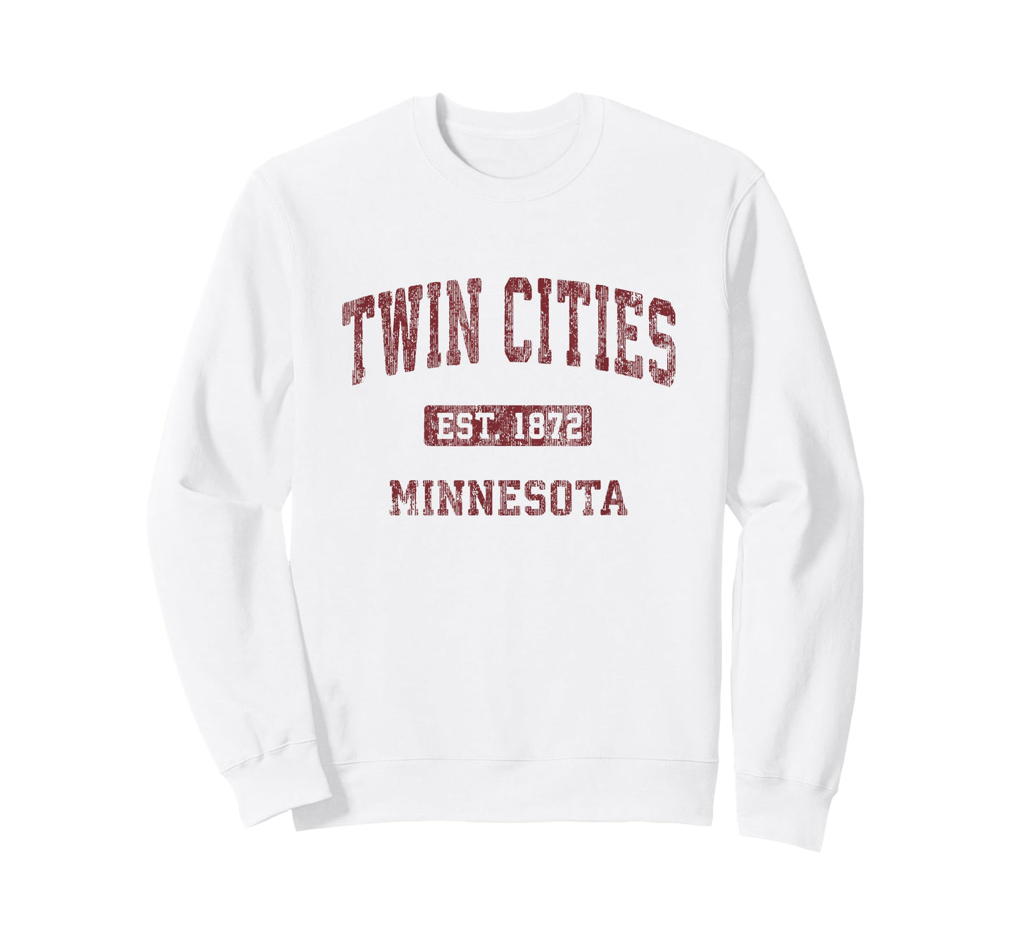 Twin Cities Minnesota MN Vintage Athletic Sports Design T-Shirt