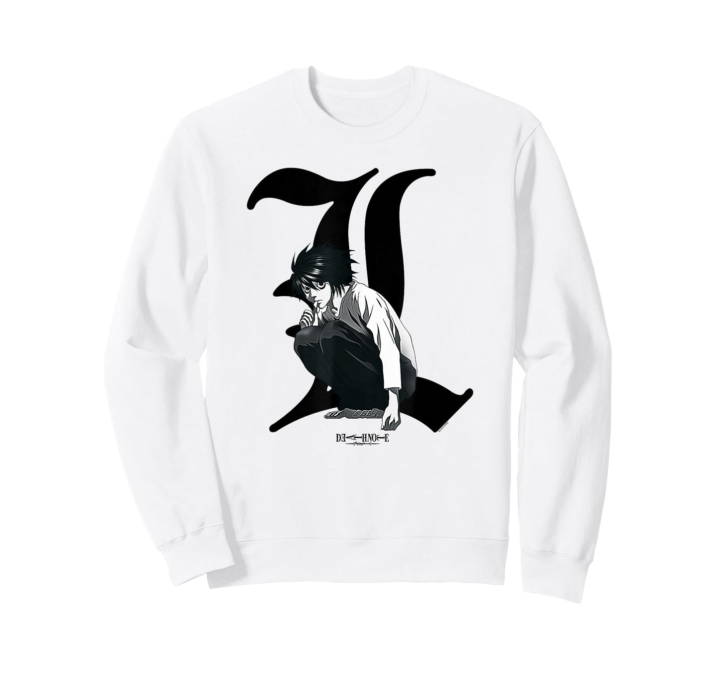 Death Note Old English L Anime T-Shirt