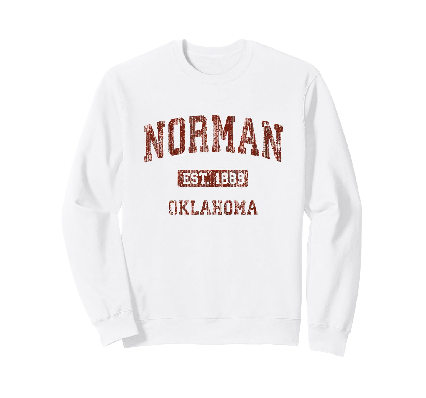 Norman Oklahoma OK Vintage Athletic Sports Design T-Shirt