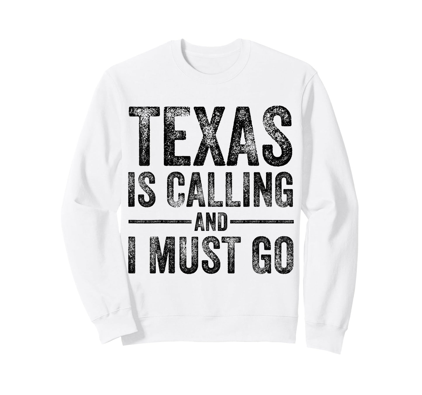 Texas is Calling And I Must Go Funny TX Home State Vintage T-Shirt