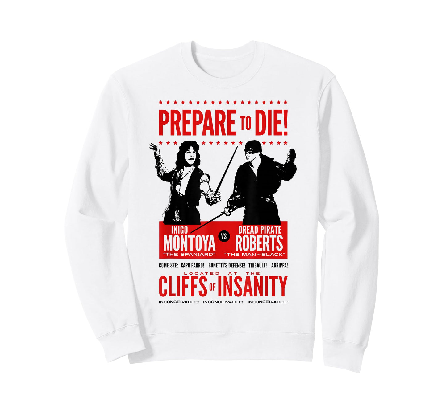 The Princess Bride Inigo vs Man in Black T-Shirt