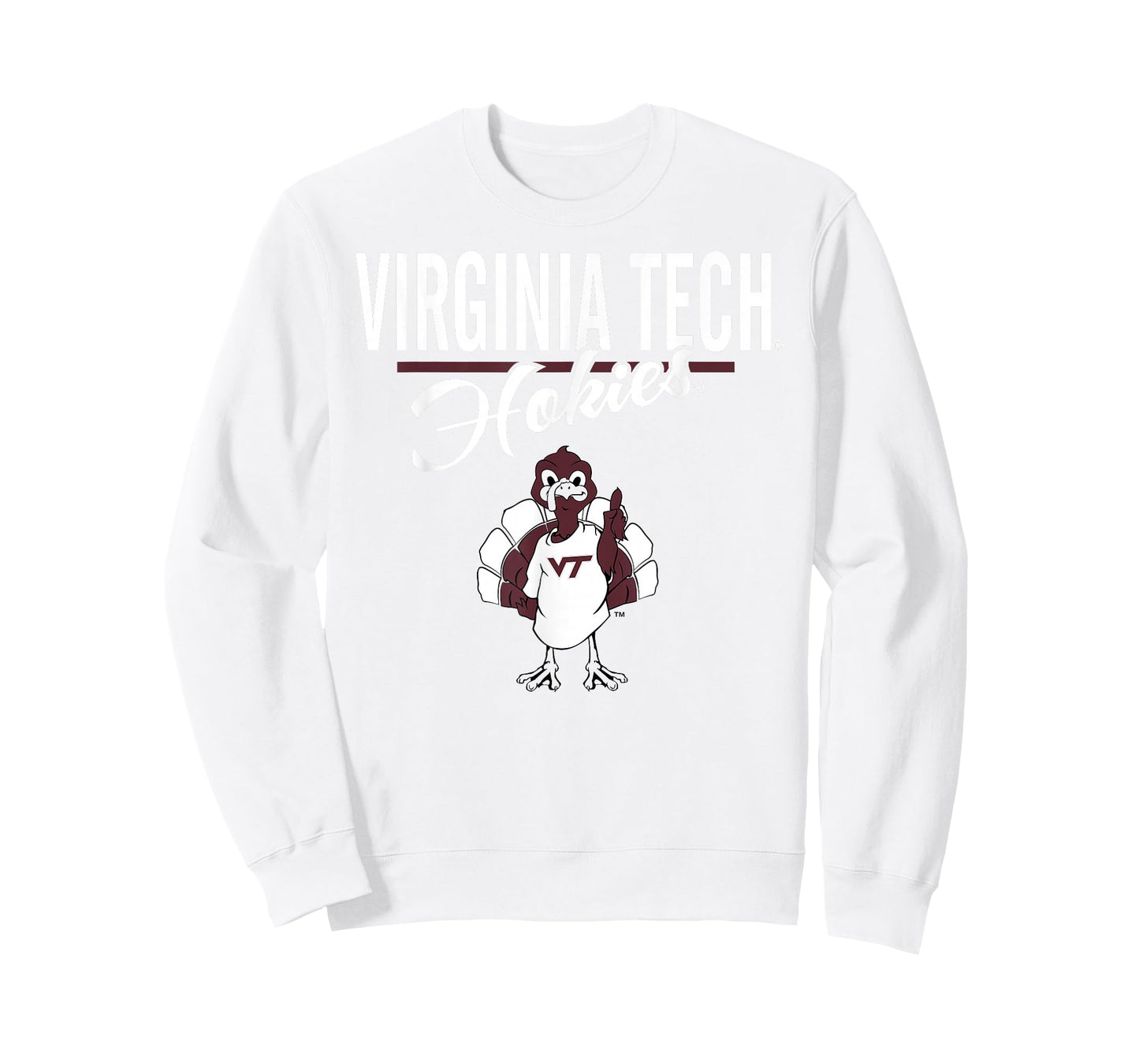 Virginia Tech Hokies HokieBird Orange Officially Licensed T-Shirt