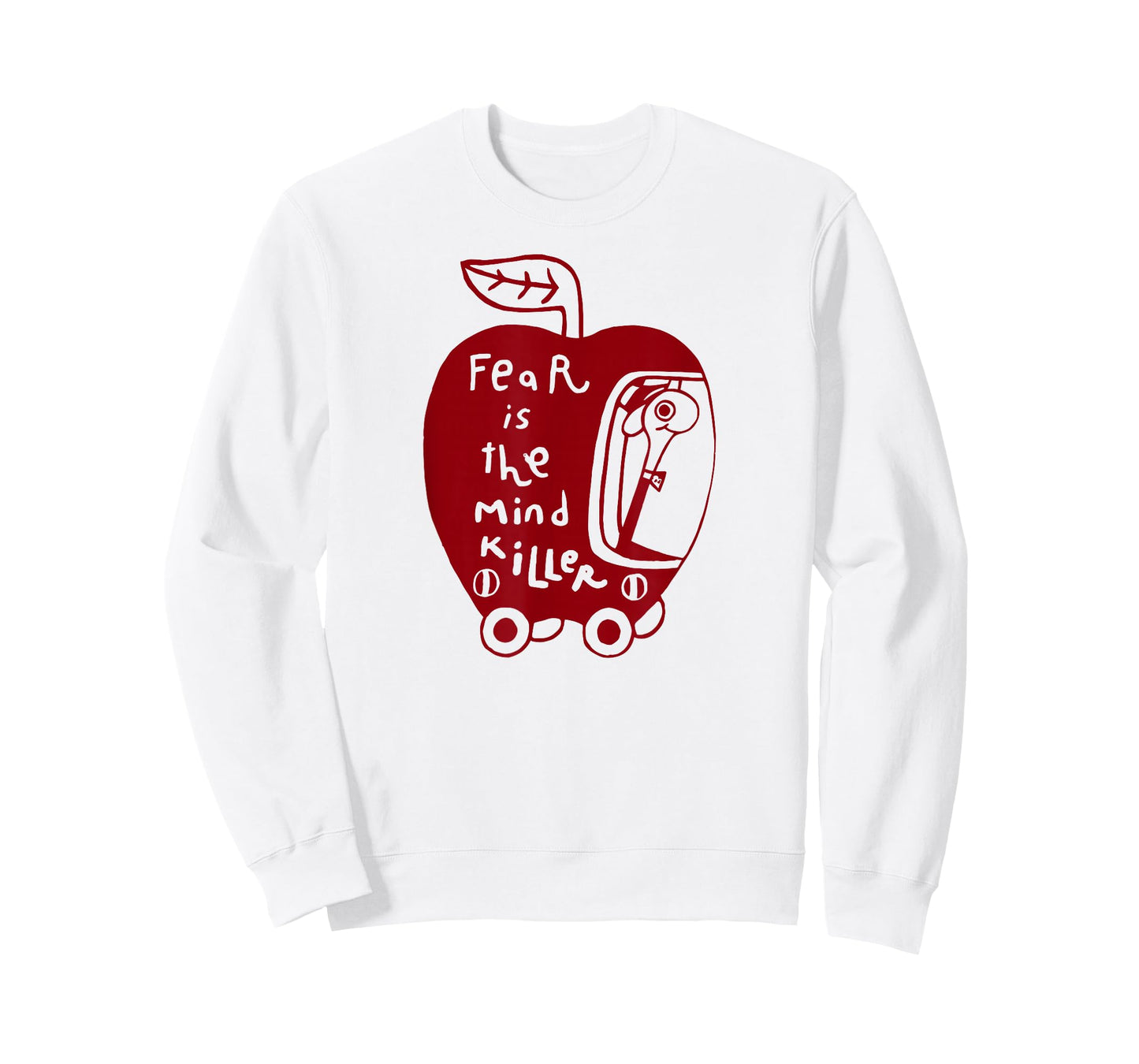 Wormy Dune Funny Apple Graphic T-Shirt