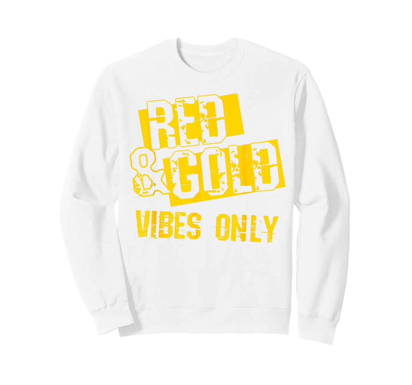 Red and Gold Game Day Group Shirt for High School Football T-Shirt