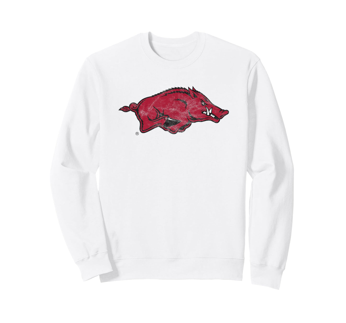 University of Arkansas Razorbacks Distressed Primary Logo T-Shirt