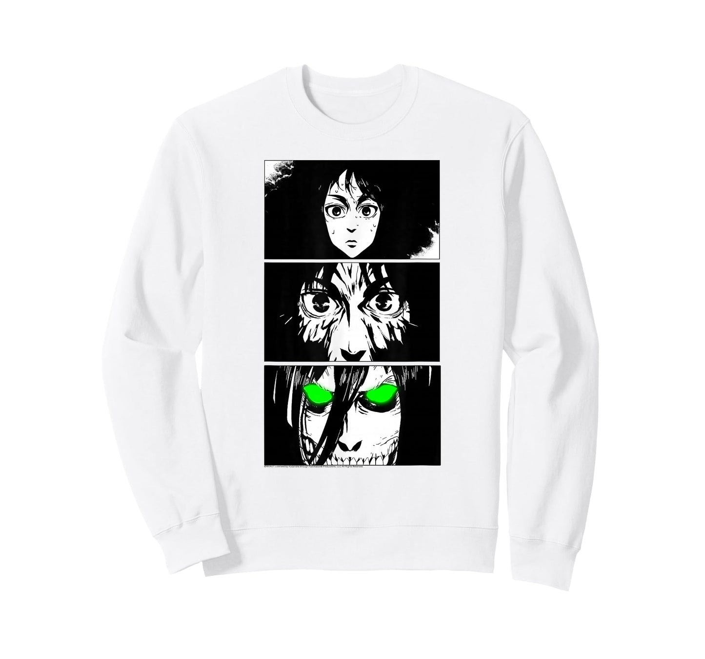 Attack on Titan Transformation to Titan Anime T-Shirt
