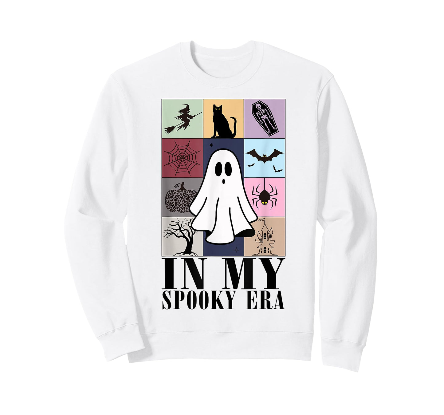 Funny Ghost Retro Halloween In My Spooky Era T-Shirt