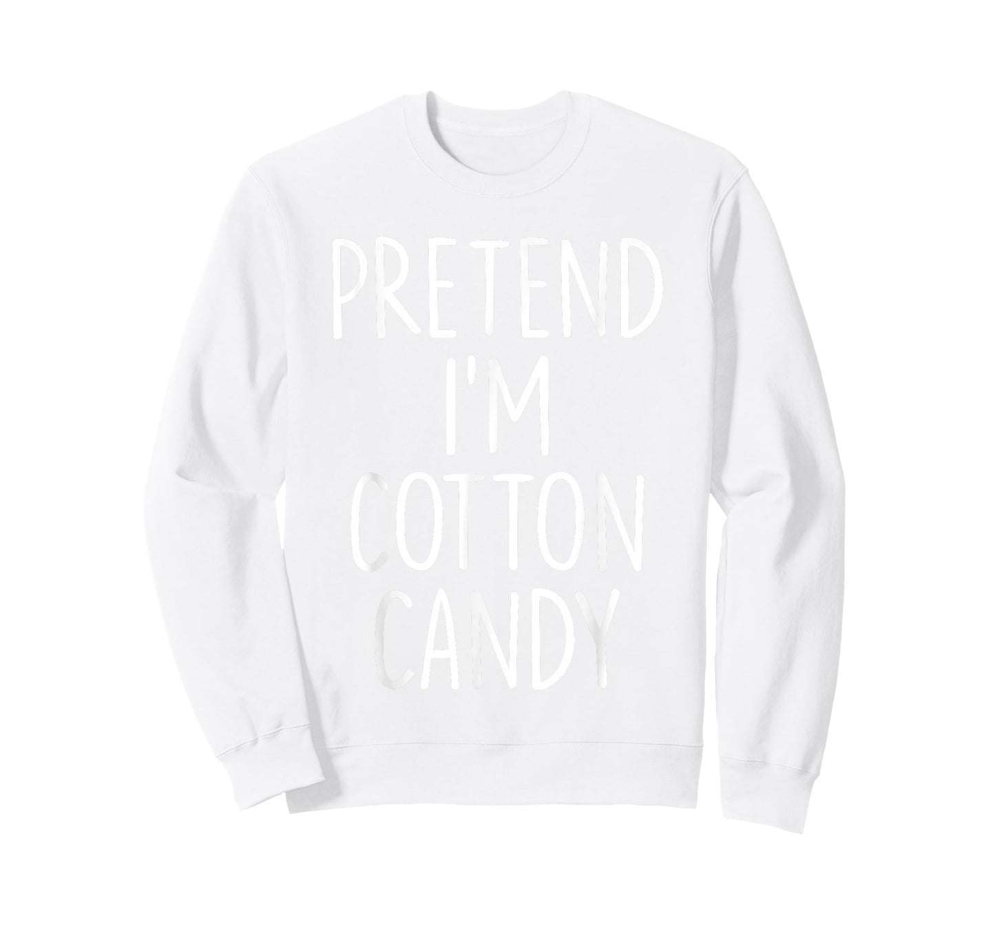Pretend I'm Cotton Candy Halloween Couples Costume Matching T-Shirt