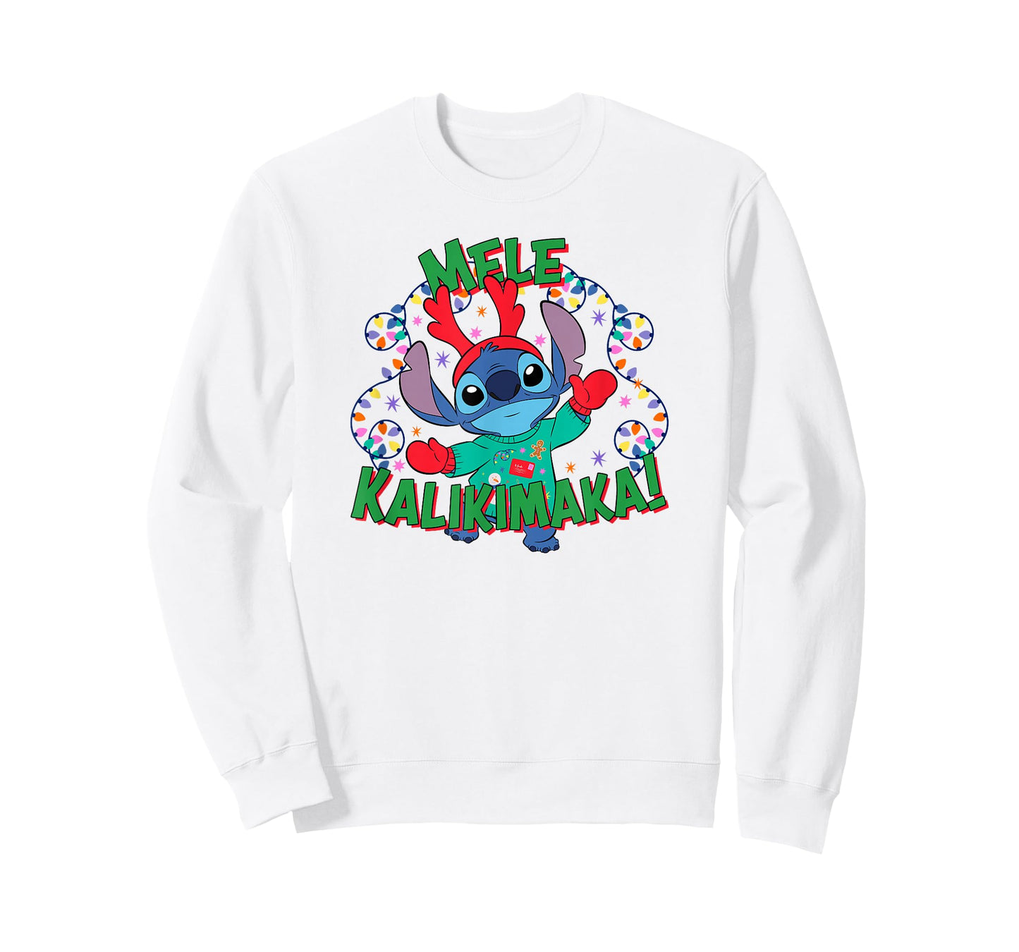 Disney Lilo & Stitch Christmas Mele Kalikimaka! T-Shirt