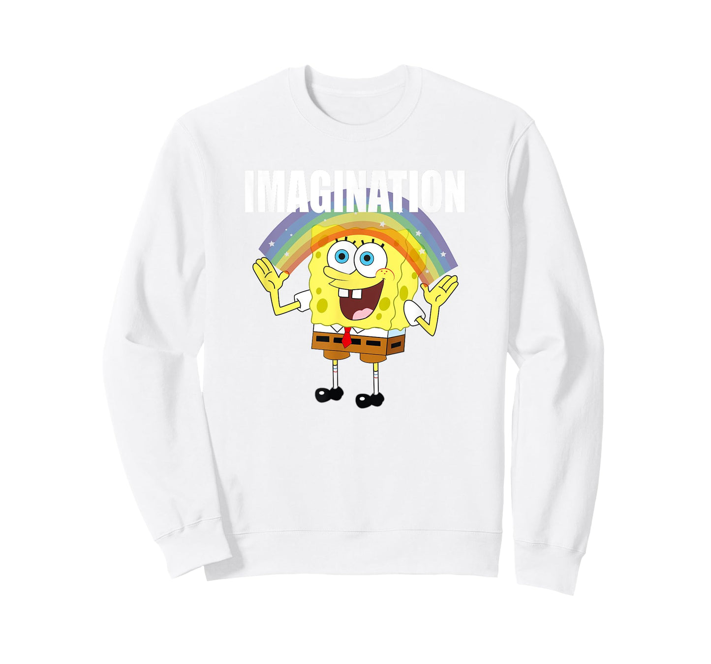 Mademark x SpongeBob SquarePants - SpongeBob - Rainbow with Imagination T-Shirt
