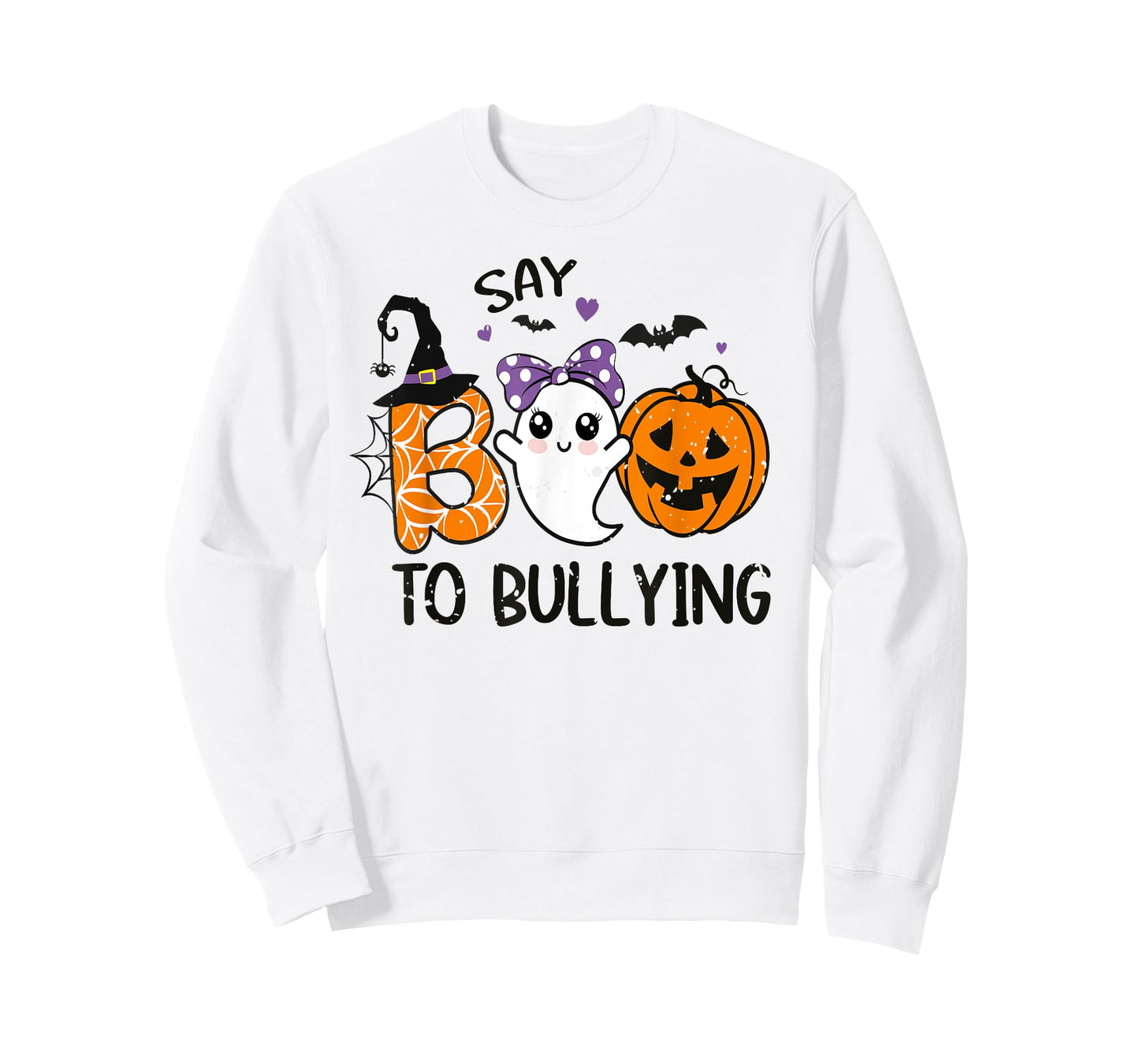 Boo To Bullying For Unity Day And Halloween Anti Bullying T-Shirt