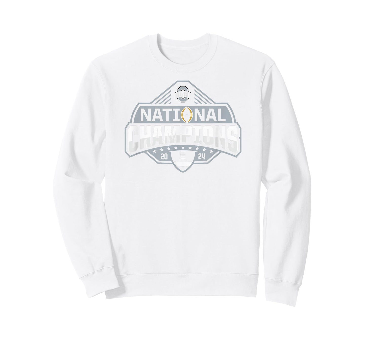 Ohio State Buckeyes National Champs 2024 Official Logo Red T-Shirt
