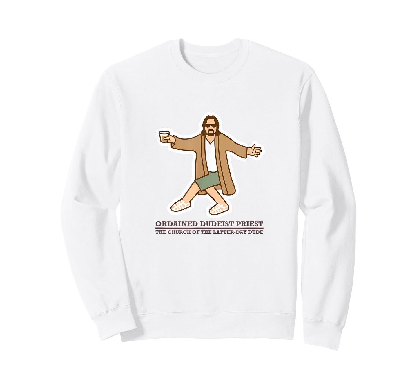 Ordained Dudeist Priest Dancing Tee Shirt
