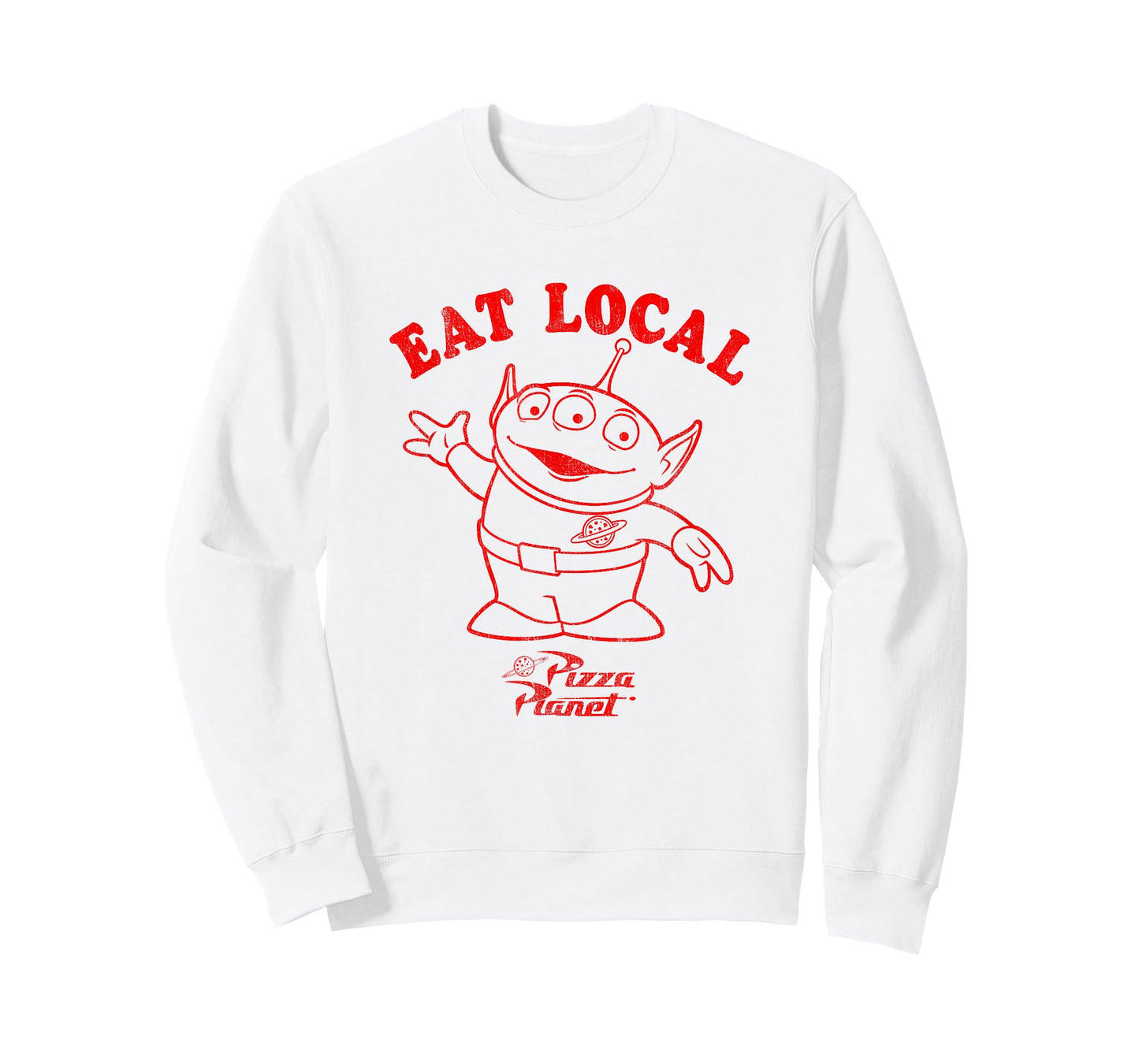 Disney Pixar Toy Story Pizza Planet Alien Eat Local T-Shirt