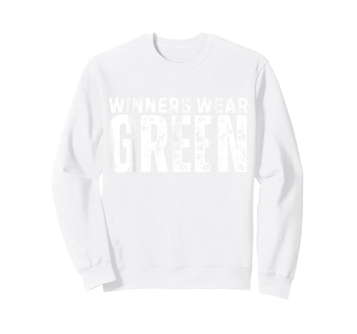 Winners Wear Green Spirit Wear Team Game Color War Camp Game T-Shirt