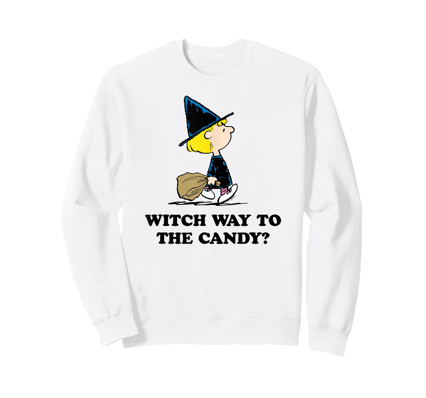 Peanuts - Sally Halloween Witch Way To The Candy? T-Shirt
