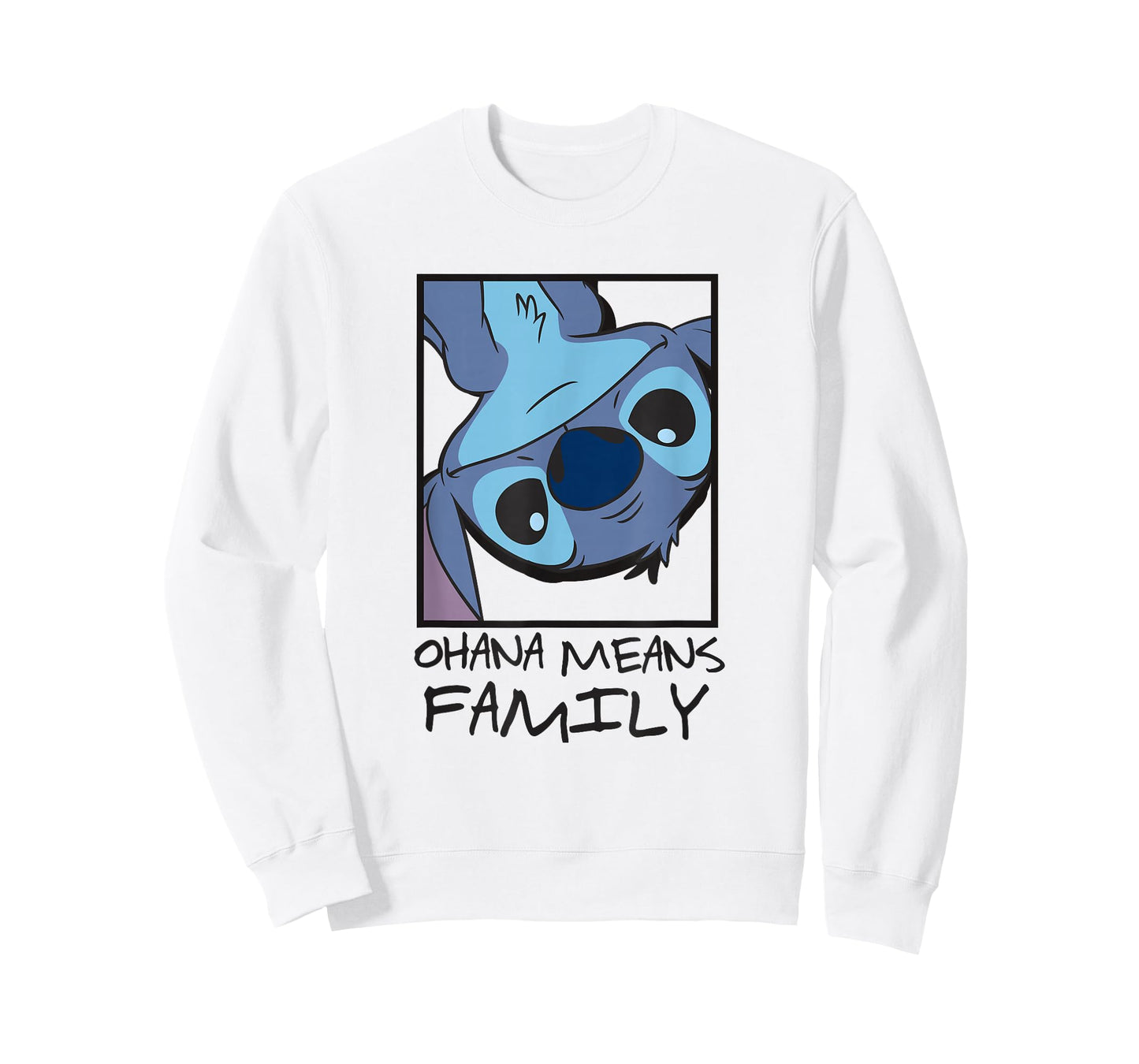 Disney Lilo & Stitch Ohana Means Family Stitch Panel Box T-Shirt