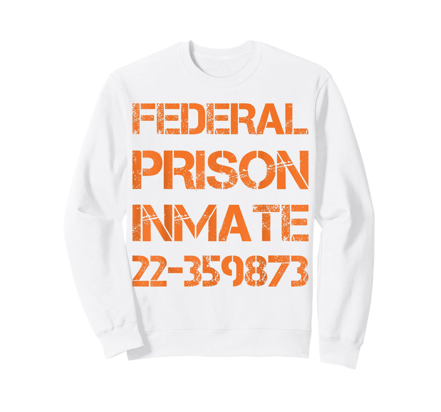 Halloween Federal Prison Jail Inmate Prisoner Costume T-Shirt
