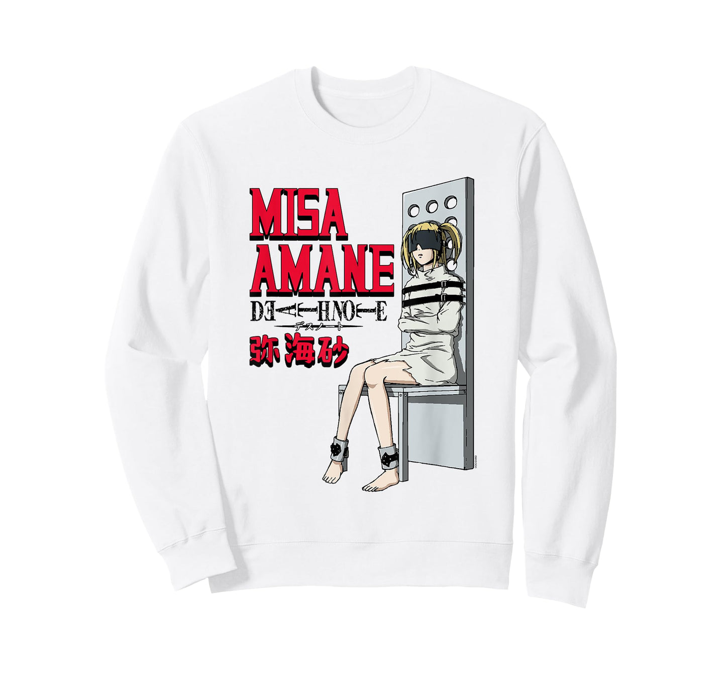 Death Note Misa Amane in Chair Anime T-Shirt