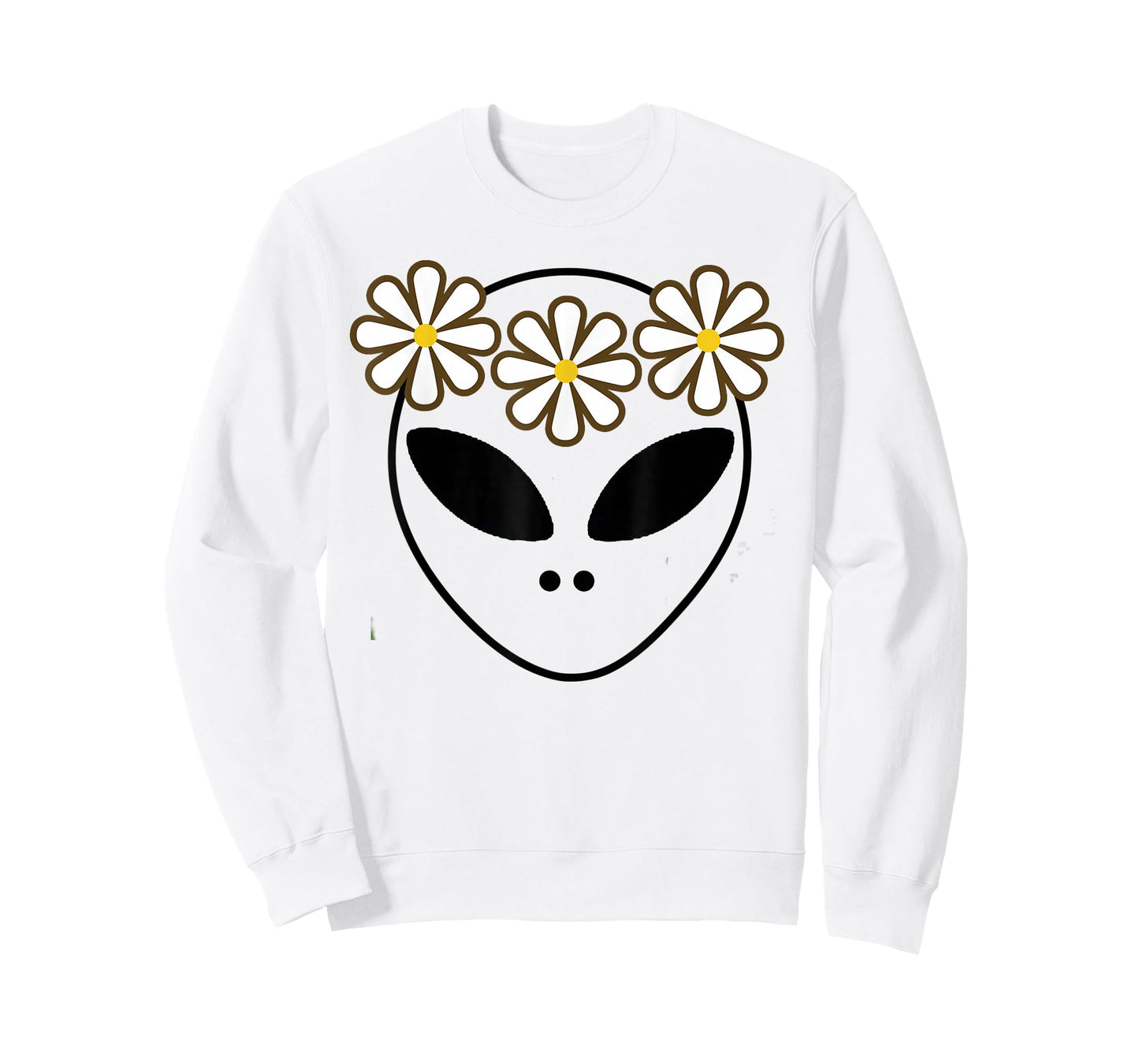 Alien Costume Halloween Cute Green Aliens Face Kawaii T-Shirt