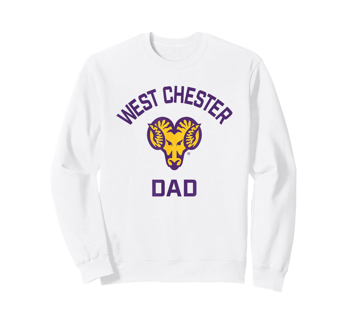 West Chester University Golden Rams Arched Dad T-Shirt