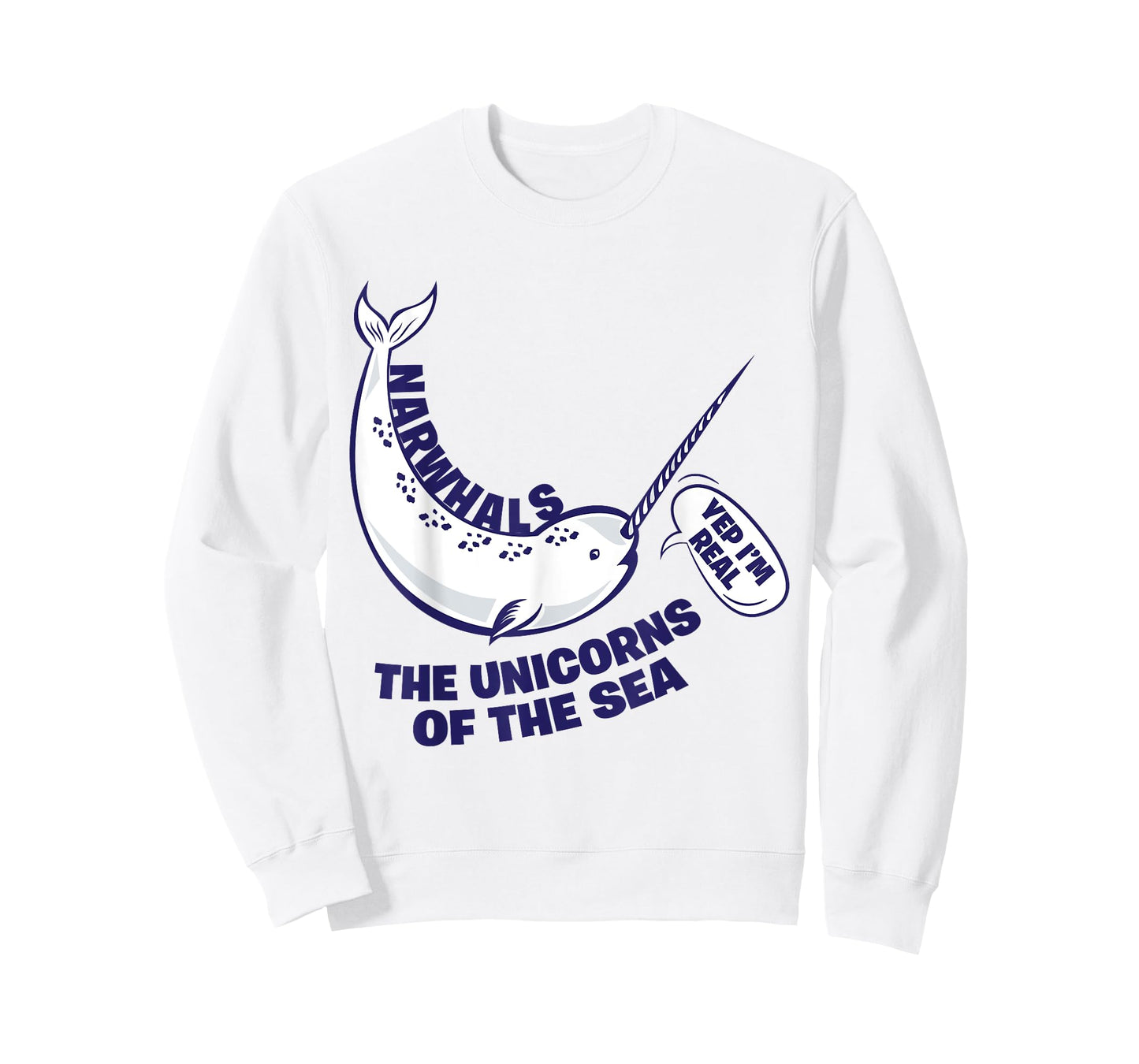 Narwhals The Unicorns Of The Sea T-Shirt - Funny Fish Tee