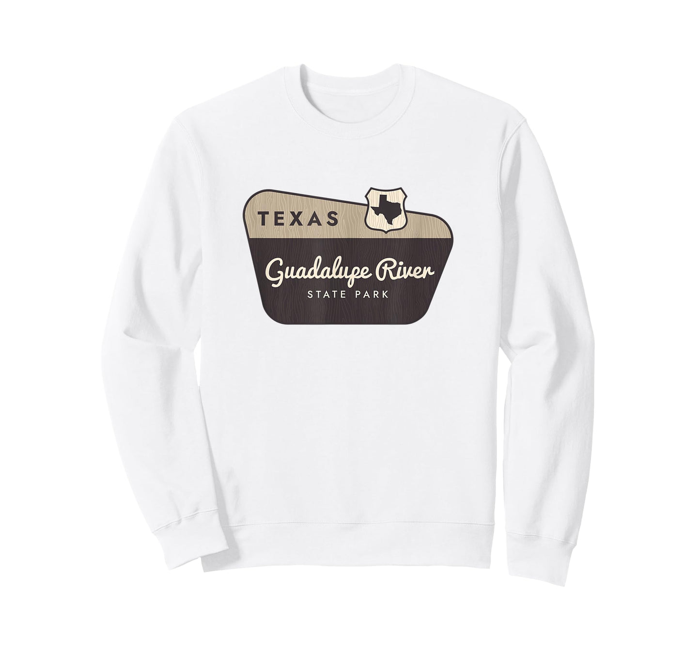 Guadalupe River State Park Texas TX Welcome Sign Vacation T-Shirt