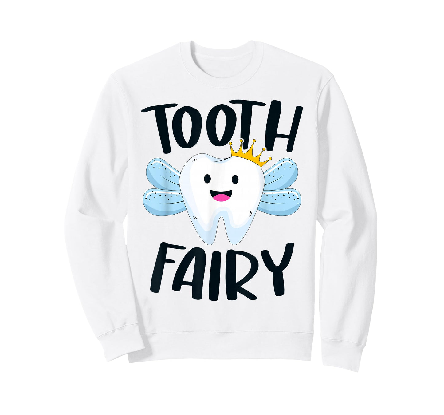 Tooth Fairy Funny Halloween Costume for Women Girls Kids T-Shirt