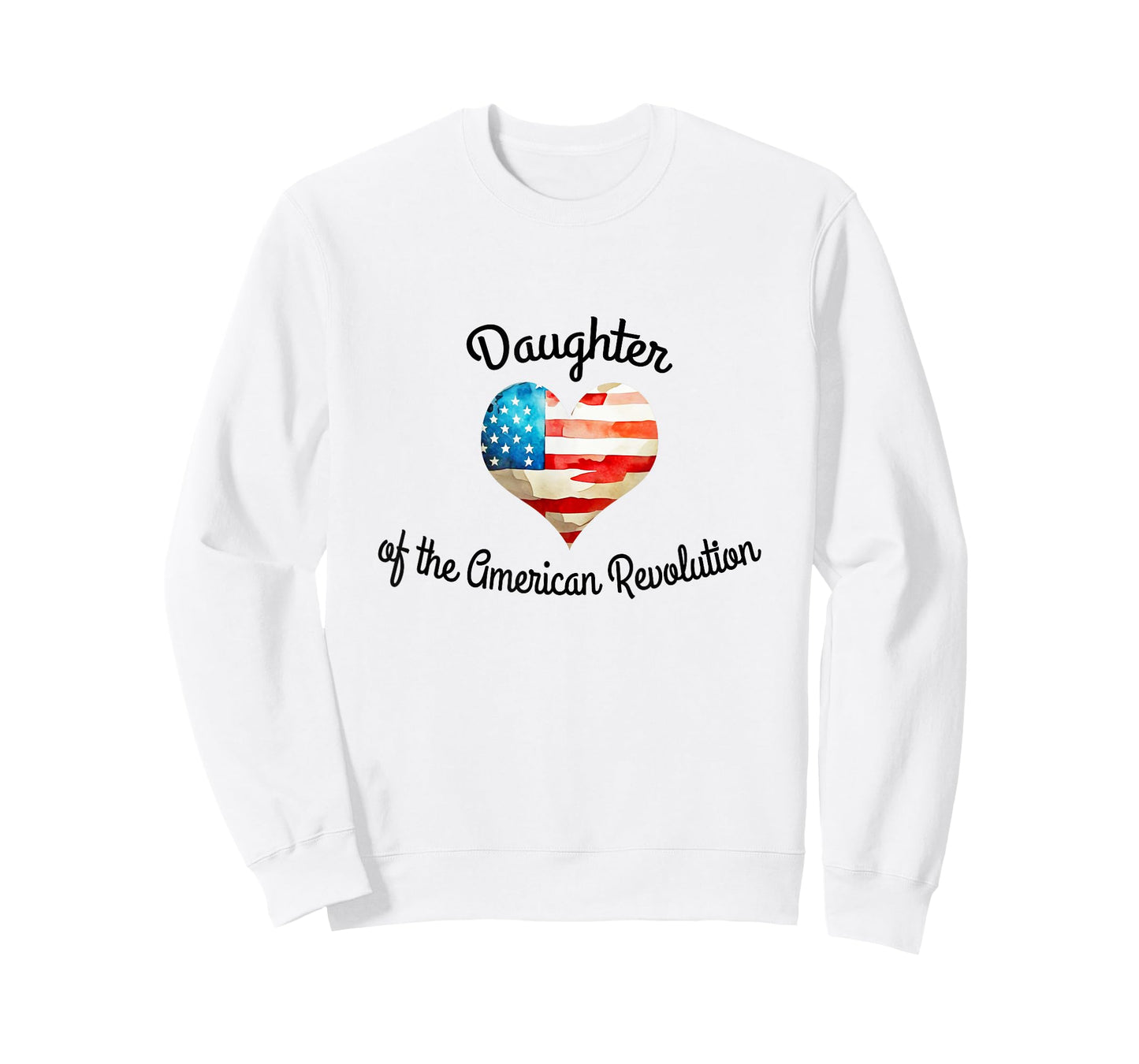 Daughters American Revolution DAR History USA Heart lineage T-Shirt