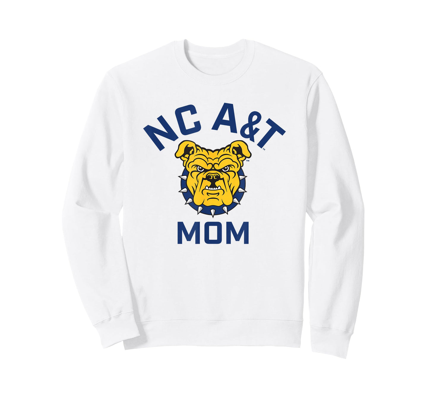North Carolina A&T State University Aggies Arched Mom T-Shirt