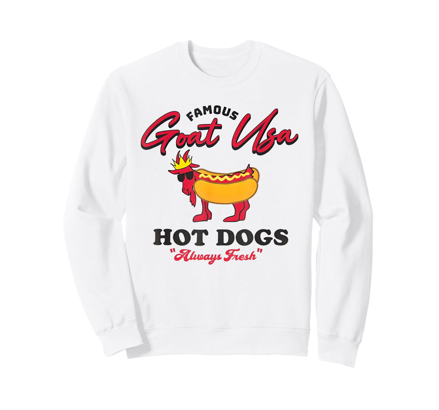Famous Goat Usa Hot Dogs T-Shirt