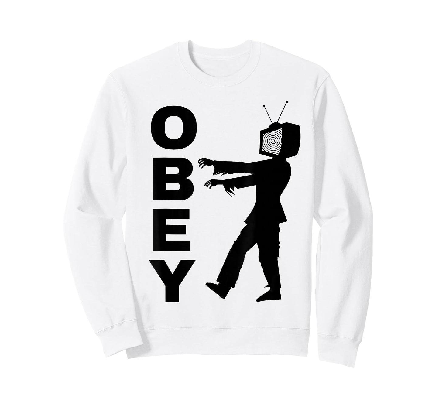 Conspiracy Clothing Co. Obey TV Zombie Media Brainwashing Television T-Shirt