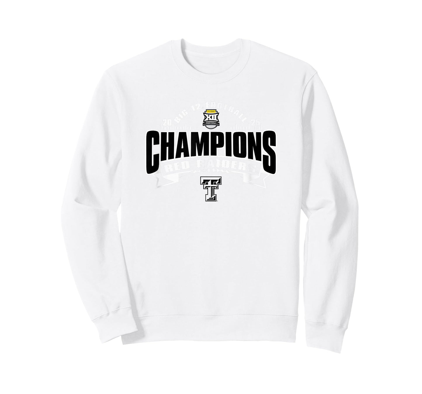 Texas Tech Red Raiders Big 12 Champs 2025 Football T-Shirt