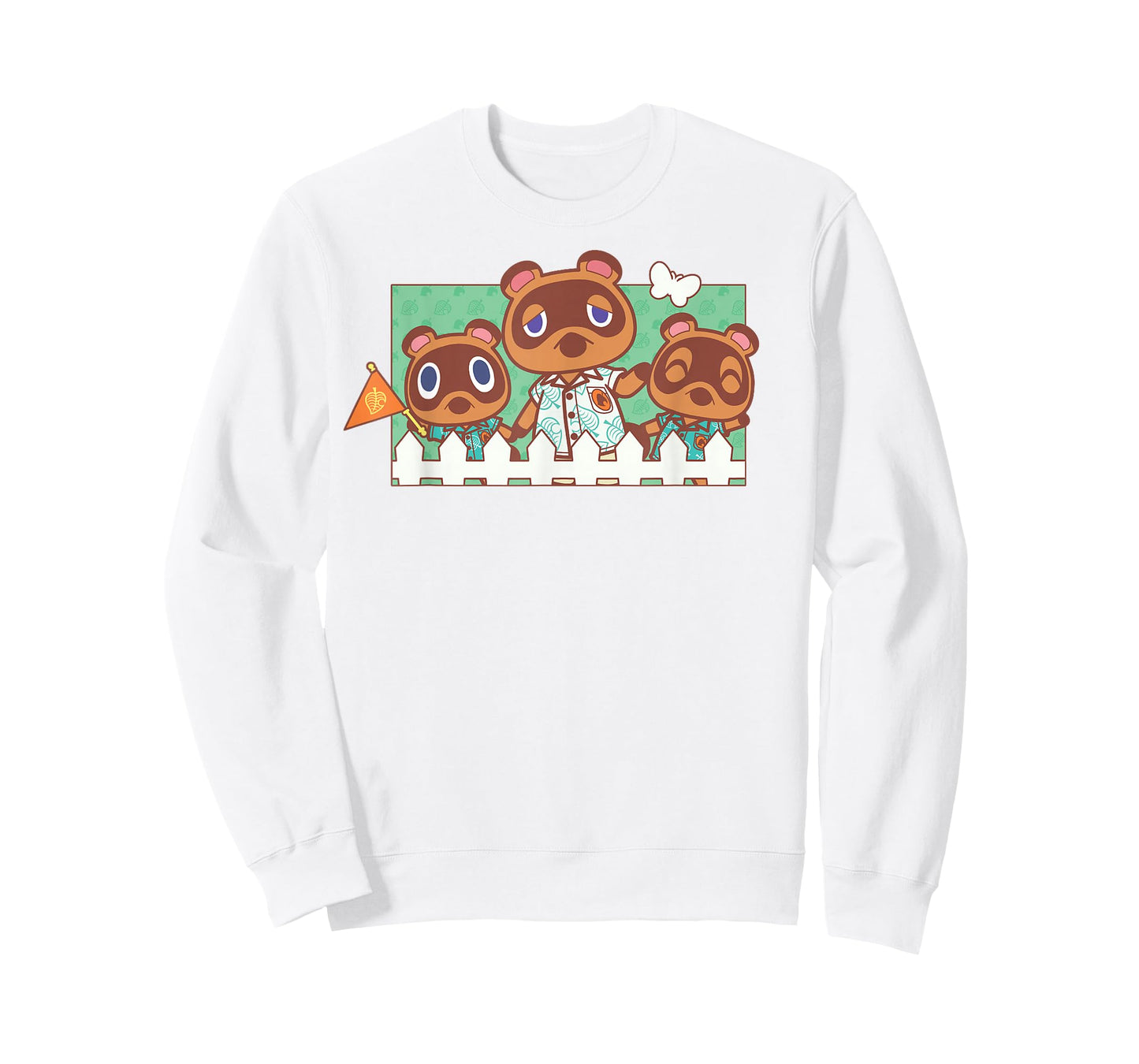 Animal Crossing: New Horizons Tom Nook Family Panel T-Shirt