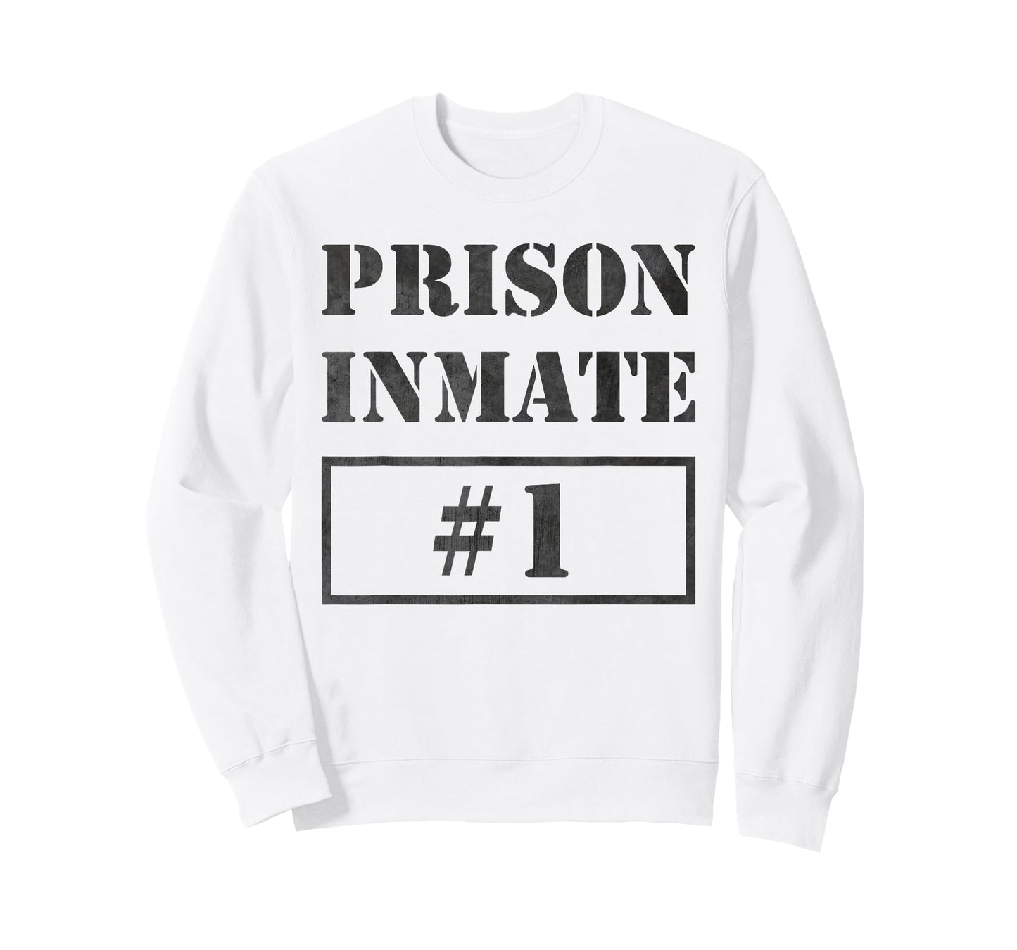 Prisoner Costume T-Shirt Inmate Funny Orange Escaped Jail T-Shirt