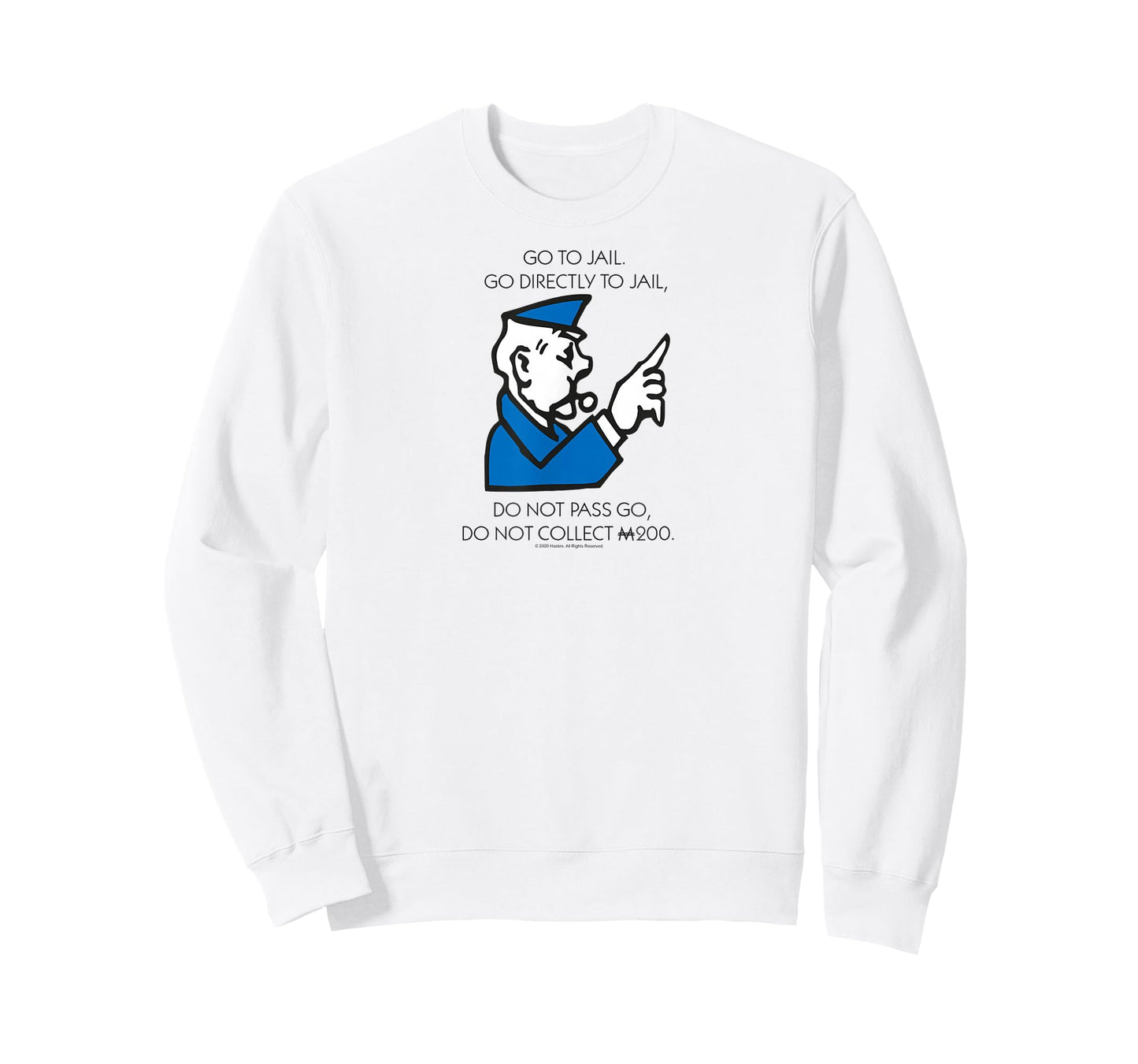 Monopoly Go Directly To Jail Game Board Vintage Logo T-Shirt
