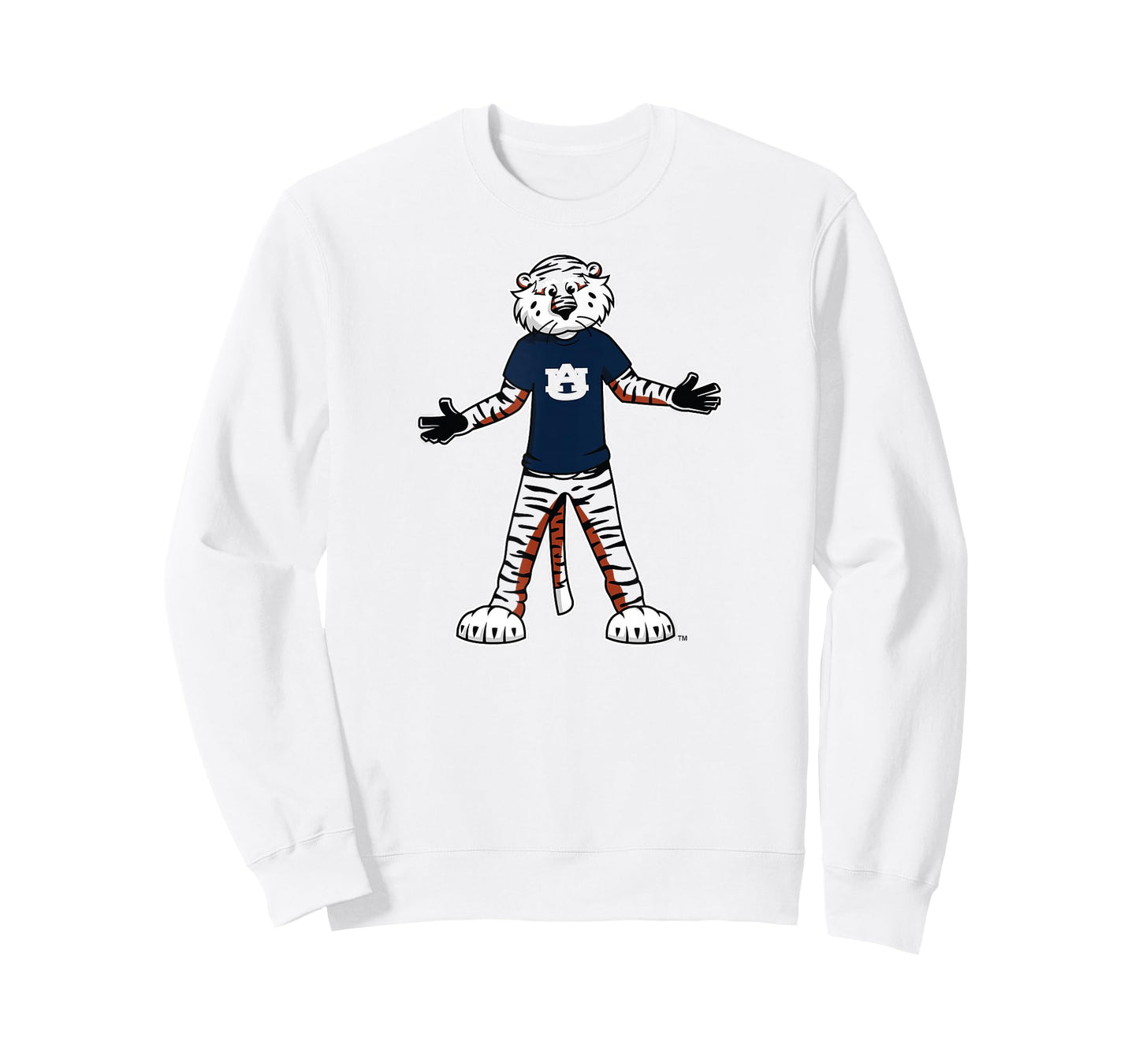 Auburn Tigers Aubie Mascot Orange Officially Licensed T-Shirt