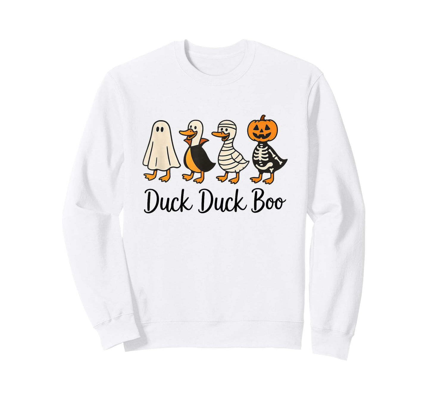Duck Duck Boo Costume Funny Goose Halloween T-Shirt
