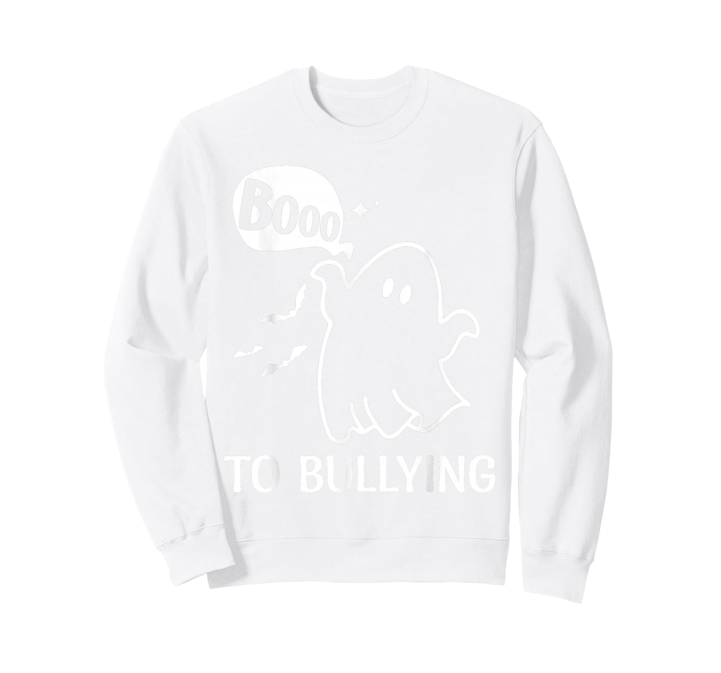 Boo To Bullying Halloween Ghost Anti Bully Unity Day Orange T-Shirt